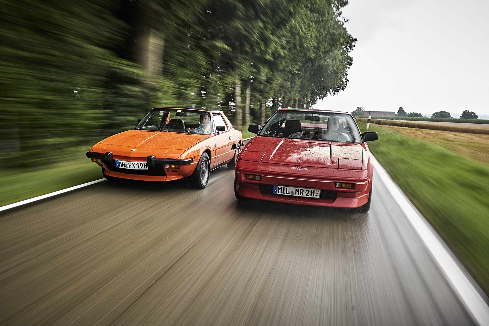 Toyota MR2 vs Fiat X 15
